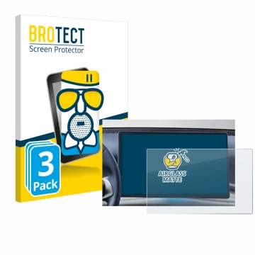Face avant d’un emballage produit avec le logo de la marque BROTECT. À côté, l’appareil BYD Atto 3 Design 16