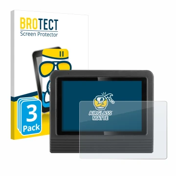 Face avant d’un emballage produit avec le logo de la marque BROTECT. À côté, l’appareil Launch X-431 V+ 5.0 Pro3S est représen