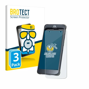 Face avant d’un emballage produit avec le logo de la marque BROTECT. À côté, l’appareil Orderman 10 est représenté avec la pro