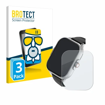Face avant d’un emballage produit avec le logo de la marque BROTECT. À côté, l’appareil YYKY E02 2.01