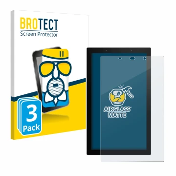 Face avant d’un emballage produit avec le logo de la marque BROTECT. À côté, l’appareil SONOFF NSPanel Pro 120 est représenté 