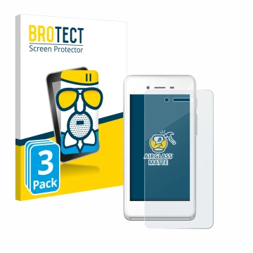 Face avant d’un emballage produit avec le logo de la marque BROTECT. À côté, l’appareil Pax A50 wallee est représenté avec la 