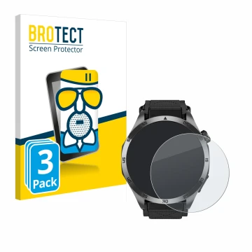 Face avant d’un emballage produit avec le logo de la marque BROTECT. À côté, l’appareil Knauermann Pro 3 Fan Edition 2025 (ron