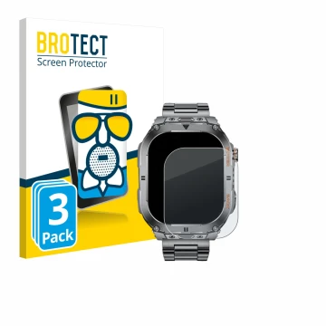 Face avant d’un emballage produit avec le logo de la marque BROTECT. À côté, l’appareil SUNKTA EF9-A 2.13