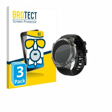 Face avant d’un emballage produit avec le logo de la marque BROTECT. À côté, l’appareil Knauermann GPS 4 (2025) est représenté
