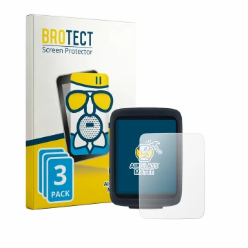 Face avant d’un emballage produit avec le logo de la marque BROTECT. À côté, l’appareil Sigma BC 10.0 WR est représenté avec l