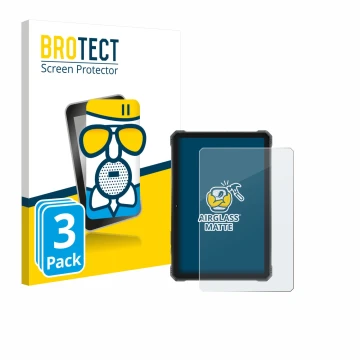 Face avant d’un emballage produit avec le logo de la marque BROTECT. À côté, l’appareil Hotwav R9 Plus est représenté avec la 