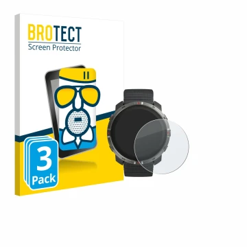 Face avant d’un emballage produit avec le logo de la marque BROTECT. À côté, l’appareil Polar Grit X2 est représenté avec la p