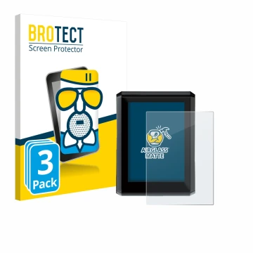 Face avant d’un emballage produit avec le logo de la marque BROTECT. À côté, l’appareil Shimano SC-EN610 est représenté avec l
