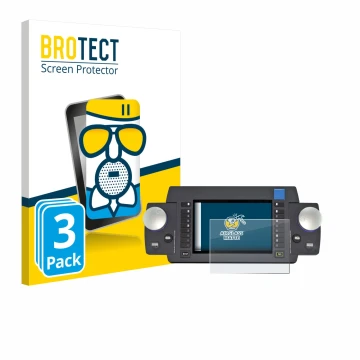 Face avant d’un emballage produit avec le logo de la marque BROTECT. À côté, l’appareil ESU Ecos 50220 est représenté avec la 