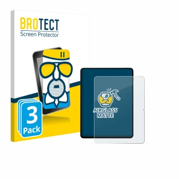 Face avant d’un emballage produit avec le logo de la marque BROTECT. À côté, l’appareil Teclast Artpad Pro est représenté avec