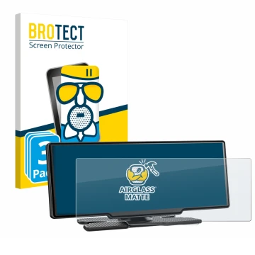 Face avant d’un emballage produit avec le logo de la marque BROTECT. À côté, l’appareil Avylet RC11 8.1