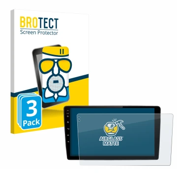 Face avant d’un emballage produit avec le logo de la marque BROTECT. À côté, l’appareil Junsun V2 Plus 10