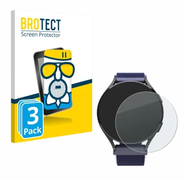 Face avant d’un emballage produit avec le logo de la marque BROTECT. À côté, l’appareil Patronus Notfalluhr (41.5 mm) est repr