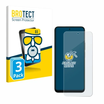 Face avant d’un emballage produit avec le logo de la marque BROTECT. À côté, l’appareil Honor X7d 5G est représenté avec la pr