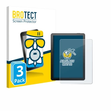 Face avant d’un emballage produit avec le logo de la marque BROTECT. À côté, l’appareil Bigme B6 Color est représenté avec la 