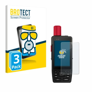 Face avant d’un emballage produit avec le logo de la marque BROTECT. À côté, l’appareil Garmin GPSMAP H1i Plus est représenté 