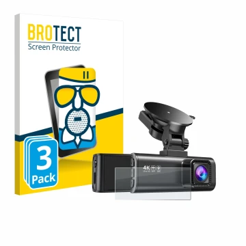 Face avant d’un emballage produit avec le logo de la marque BROTECT. À côté, l’appareil Redtiger F7NP est représenté avec la p