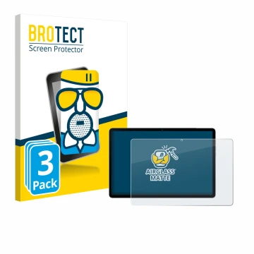 Face avant d’un emballage produit avec le logo de la marque BROTECT. À côté, l’appareil Black Shark Pad 7 est représenté avec 