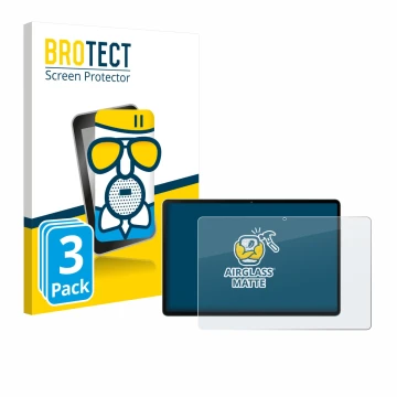 Face avant d’un emballage produit avec le logo de la marque BROTECT. À côté, l’appareil Black Shark Pad 6 est représenté avec 