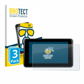 Face avant d’un emballage produit avec le logo de la marque BROTECT. À côté, l’appareil Vechtel Carplay 5
