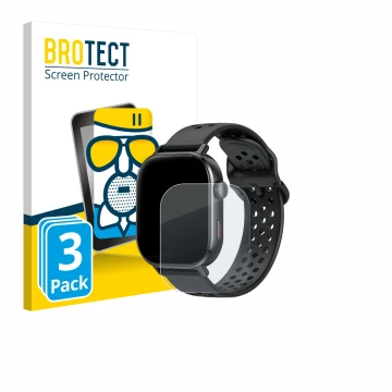 Face avant d’un emballage produit avec le logo de la marque BROTECT. À côté, l’appareil Jugeman P131 2.06