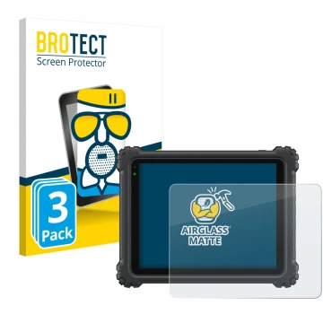 Face avant d’un emballage produit avec le logo de la marque BROTECT. À côté, l’appareil Autel MaxiCOM Ultra Lite est représent