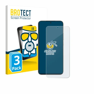 Face avant d’un emballage produit avec le logo de la marque BROTECT. À côté, l’appareil Honor X70 est représenté avec la prote