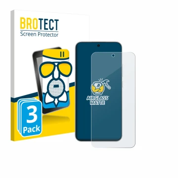 Face avant d’un emballage produit avec le logo de la marque BROTECT. À côté, l’appareil Oppo A6 Pro 4G est représenté avec la 