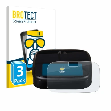 Face avant d’un emballage produit avec le logo de la marque BROTECT. À côté, l’appareil Philips Airfryer 1000 Series est repré