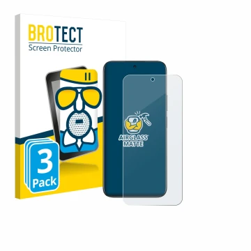 Face avant d’un emballage produit avec le logo de la marque BROTECT. À côté, l’appareil realme C85 Pro 4G est représenté avec 