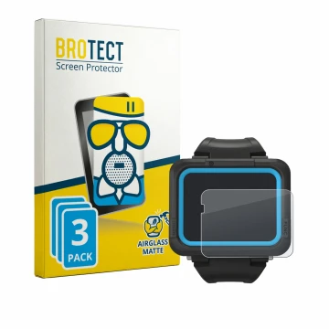 Face avant d’un emballage produit avec le logo de la marque BROTECT. À côté, l’appareil Shearwater PEREGRINE dive computer est