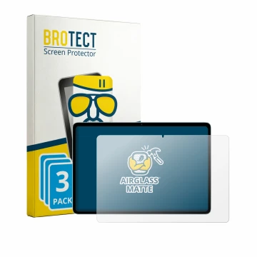 Face avant d’un emballage produit avec le logo de la marque BROTECT. À côté, l’appareil Teclast P35 est représenté avec la pro