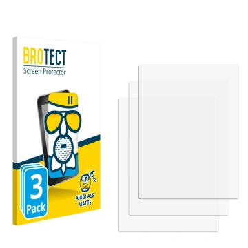 Face avant d’un emballage produit avec le logo de la marque BROTECT. À côté se trouve la protection d’écran correspondante.