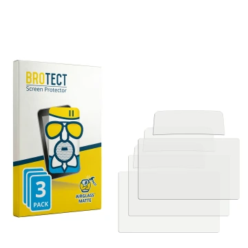 Face avant d’un emballage produit avec le logo de la marque BROTECT. À côté se trouve la protection d’écran correspondante.