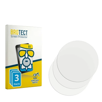 Face avant d’un emballage produit avec le logo de la marque BROTECT. À côté se trouve la protection d’écran correspondante.