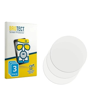 Face avant d’un emballage produit avec le logo de la marque BROTECT. À côté se trouve la protection d’écran correspondante.