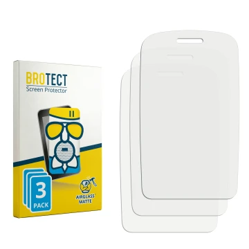 Face avant d’un emballage produit avec le logo de la marque BROTECT. À côté se trouve la protection d’écran correspondante.