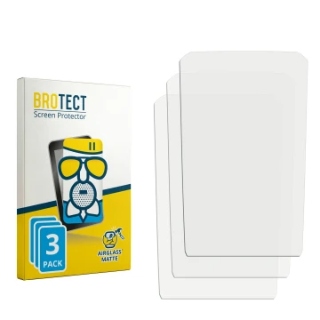 Face avant d’un emballage produit avec le logo de la marque BROTECT. À côté se trouve la protection d’écran correspondante.
