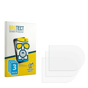 Face avant d’un emballage produit avec le logo de la marque BROTECT. À côté se trouve la protection d’écran correspondante.