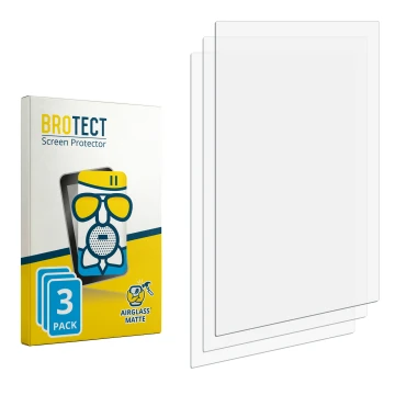 Face avant d’un emballage produit avec le logo de la marque BROTECT. À côté se trouve la protection d’écran correspondante.