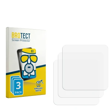 Face avant d’un emballage produit avec le logo de la marque BROTECT. À côté se trouve la protection d’écran correspondante.