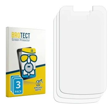 Face avant d’un emballage produit avec le logo de la marque BROTECT. À côté se trouve la protection d’écran correspondante.