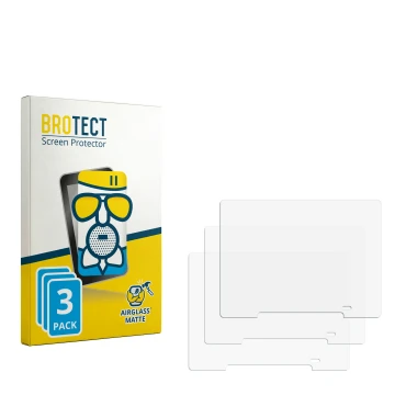 Face avant d’un emballage produit avec le logo de la marque BROTECT. À côté se trouve la protection d’écran correspondante.
