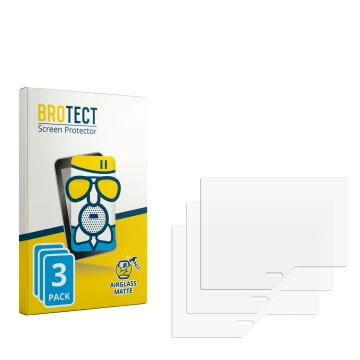 Face avant d’un emballage produit avec le logo de la marque BROTECT. À côté se trouve la protection d’écran correspondante.