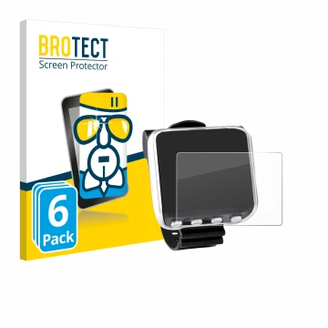 Face avant d’un emballage produit avec le logo de la marque BROTECT. À côté, l’appareil Mares Genius est représenté avec la pr