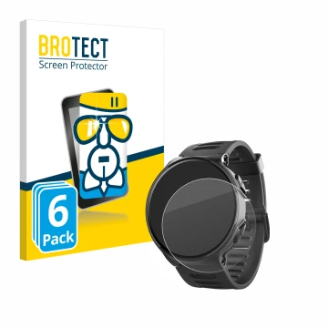 Face avant d’un emballage produit avec le logo de la marque BROTECT. À côté, l’appareil Kiprun 500 est représenté avec la prot