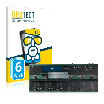 Face avant d’un emballage produit avec le logo de la marque BROTECT. À côté, l’appareil Kemper Profiler Remote est représenté 