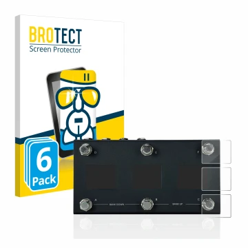 Face avant d’un emballage produit avec le logo de la marque BROTECT. À côté, l’appareil Morningstar MC6 Pro est représenté ave