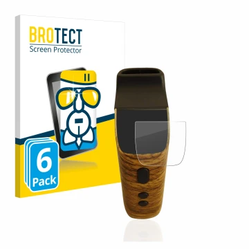 Face avant d’un emballage produit avec le logo de la marque BROTECT. À côté, l’appareil Wolkenkraft FENiX Mini Vaporizer est r